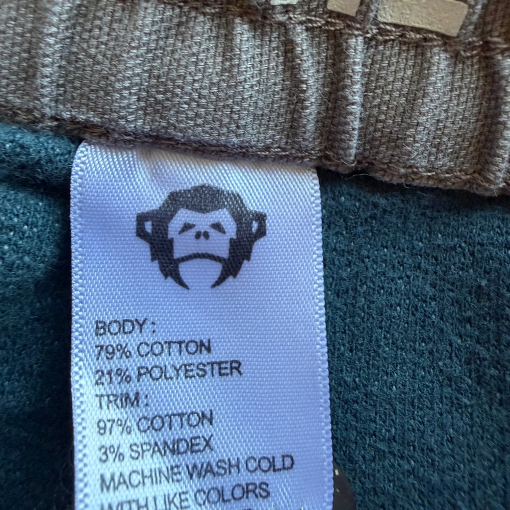 Howler Brothers Tranquilo Chillshorts Lounge Mens Size 35 Blue Terry Shorts - Picture 5 of 16